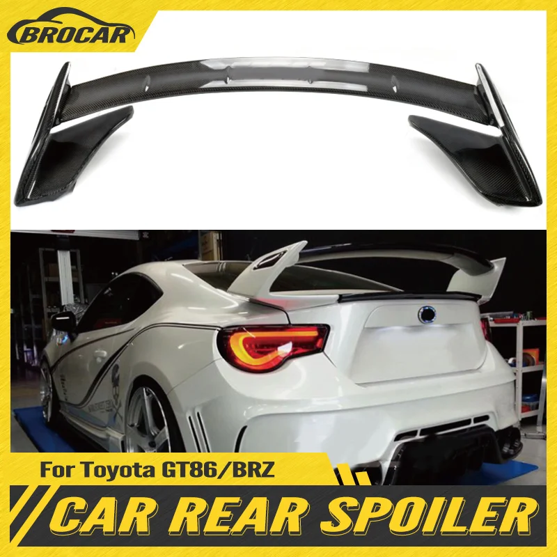 Спойлер из углеродного волокна/ФАП для Toyota GT86/BRZ высококачественный задний