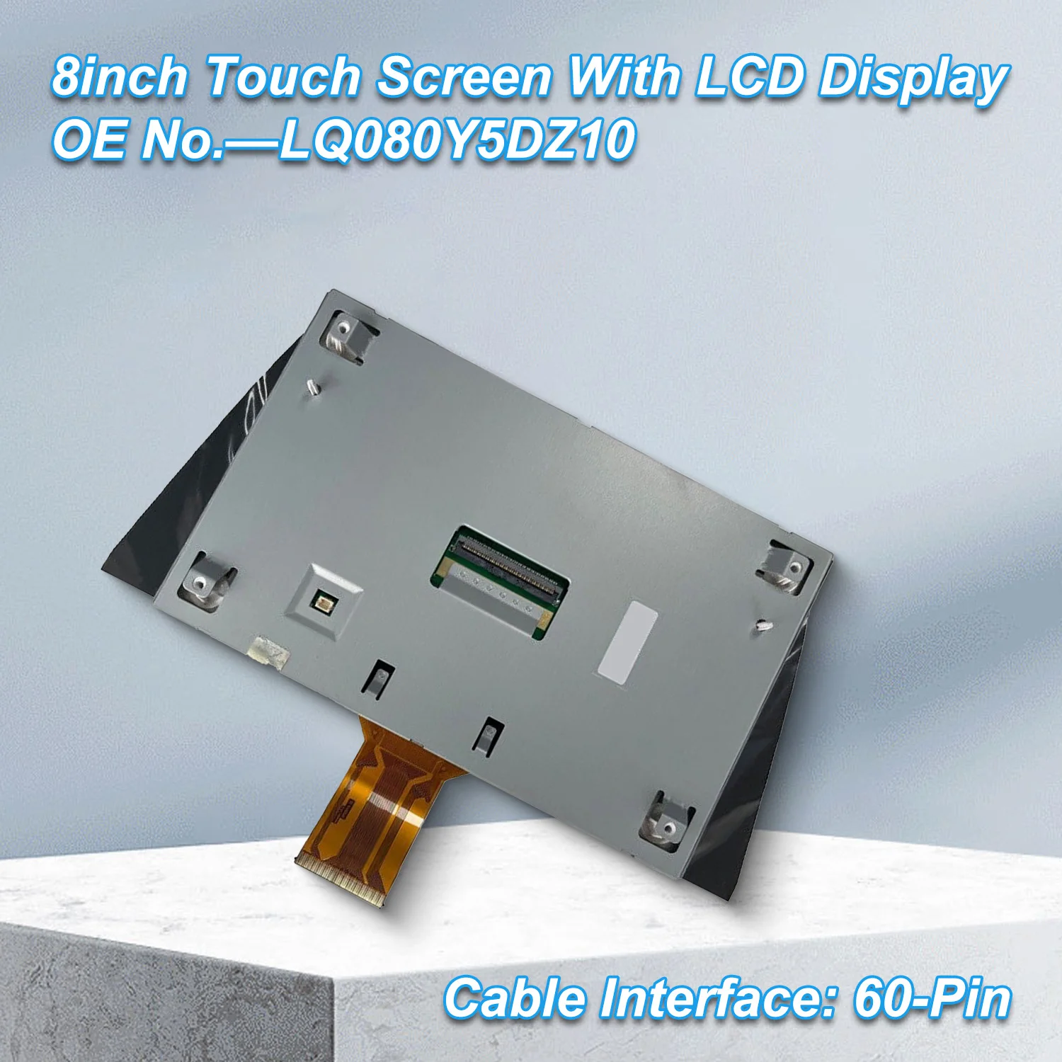 1 шт. 8-дюймовый сенсорный экран с ЖК-дисплеем LQ080Y5DZ10 для 2016-2017 Opel Vauxhall Astra Chevrolet Cadillac