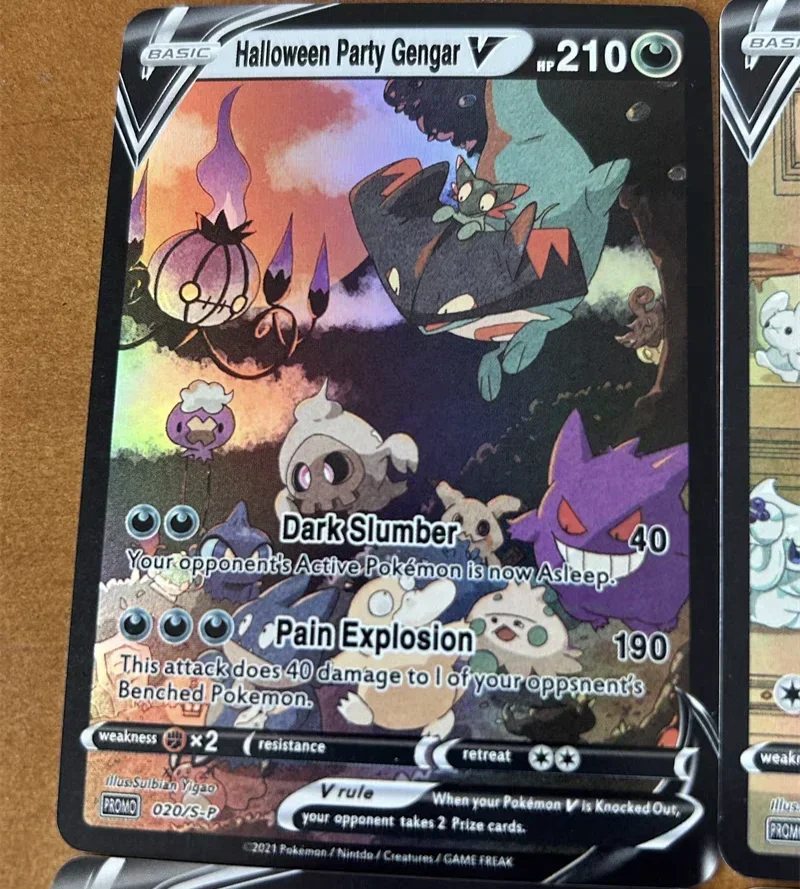 4 шт./компл. PTCG Pokemon уникальная голографическая аниме-фигурка коллекция игровых