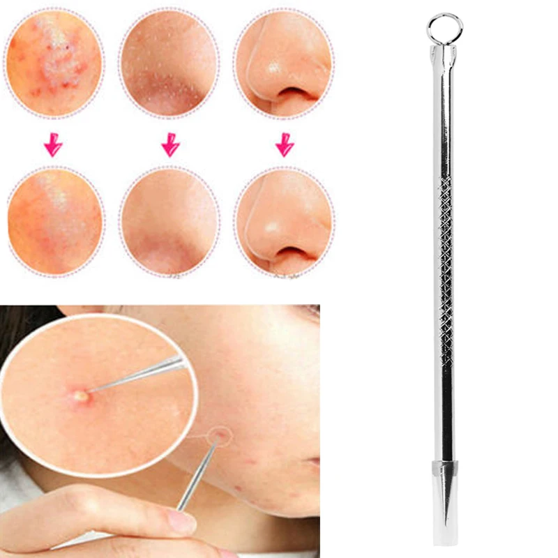 Acne Blackhead Remover Needles Black Spot Pimple Comedone Extractor Skin Care Women Beauty Treatment Pore Cleanser 1PC - купить по