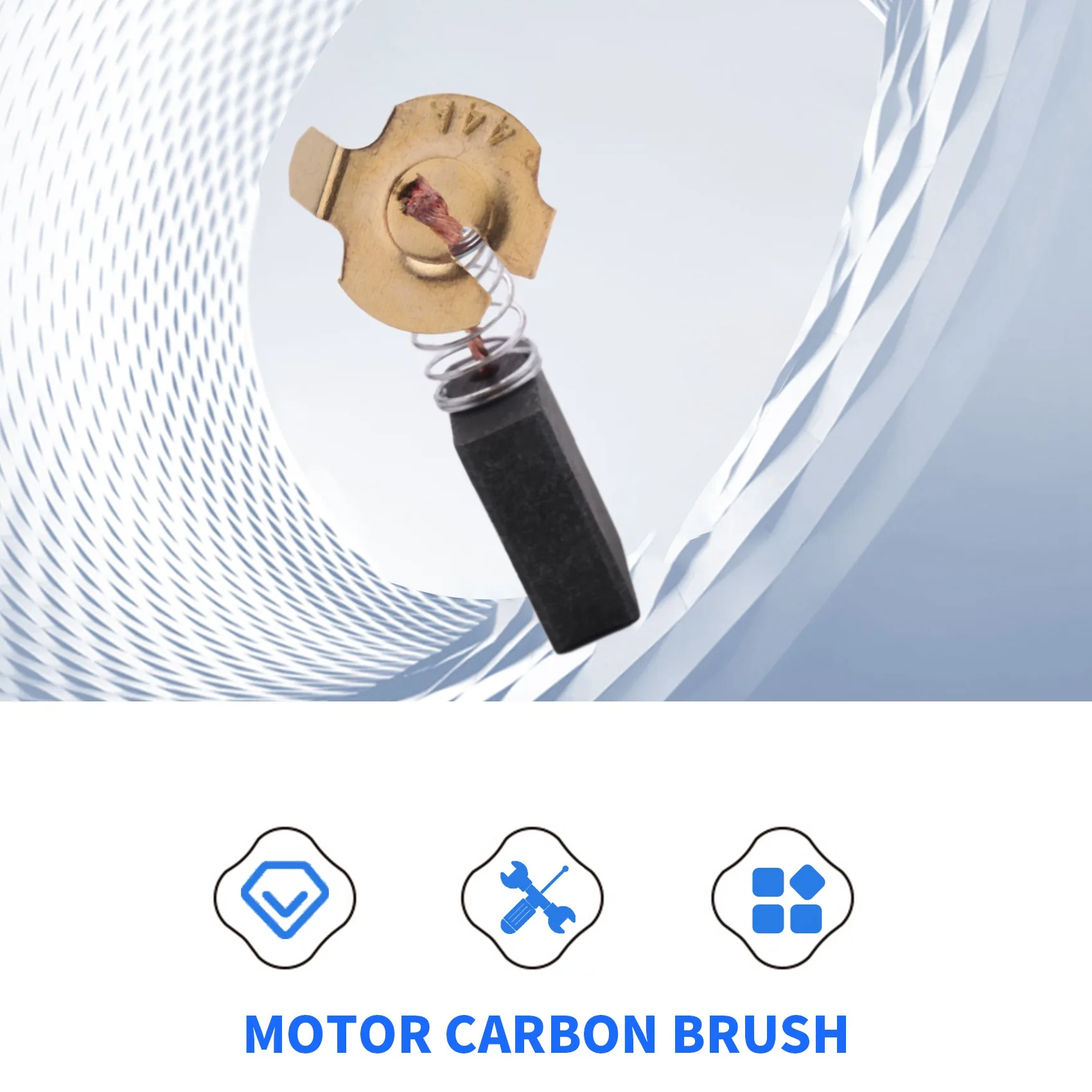 10 шт. угольные щетки для торцовочной пилы Evolution Rage 3 255 мм