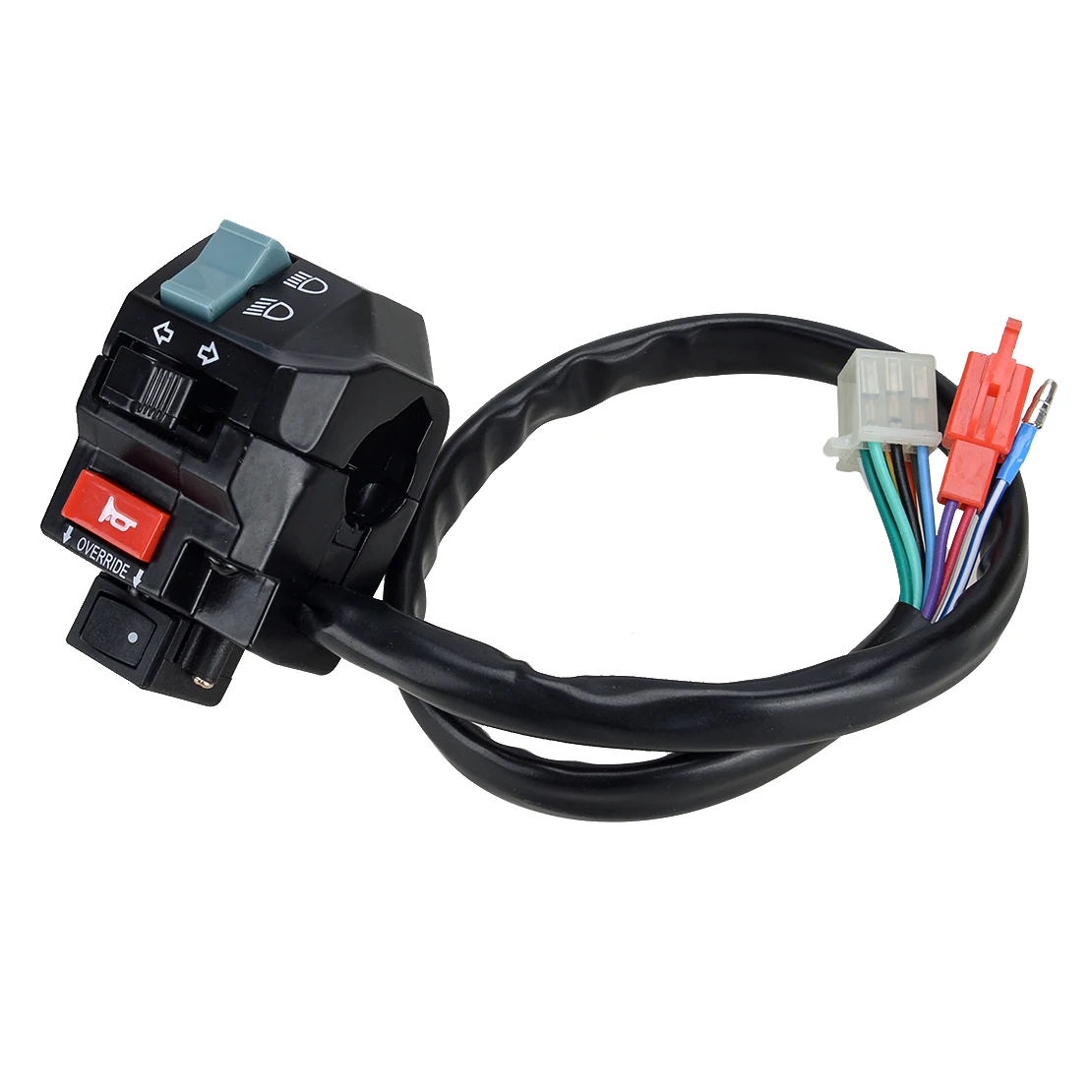 Переключатель функции левого руля мотоцикла в сборе подходит для Linhai 260cc 300cc LH260