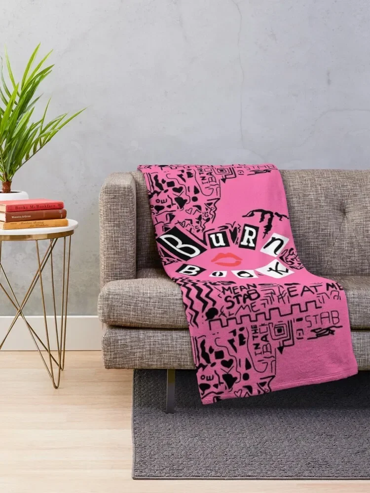 Одеяло со сжигающей книгой для девочек рождественские подарки тепловые идеи