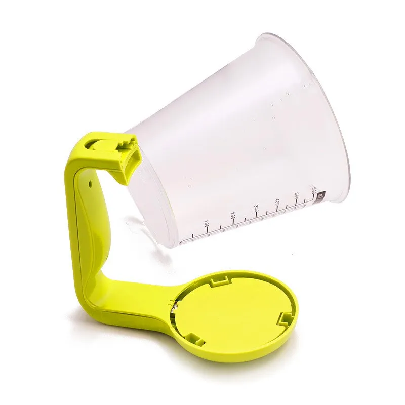 Электронный цифровой ЖК-дисплей Дисплей Кухня мерные чашки Еда вода измерение во