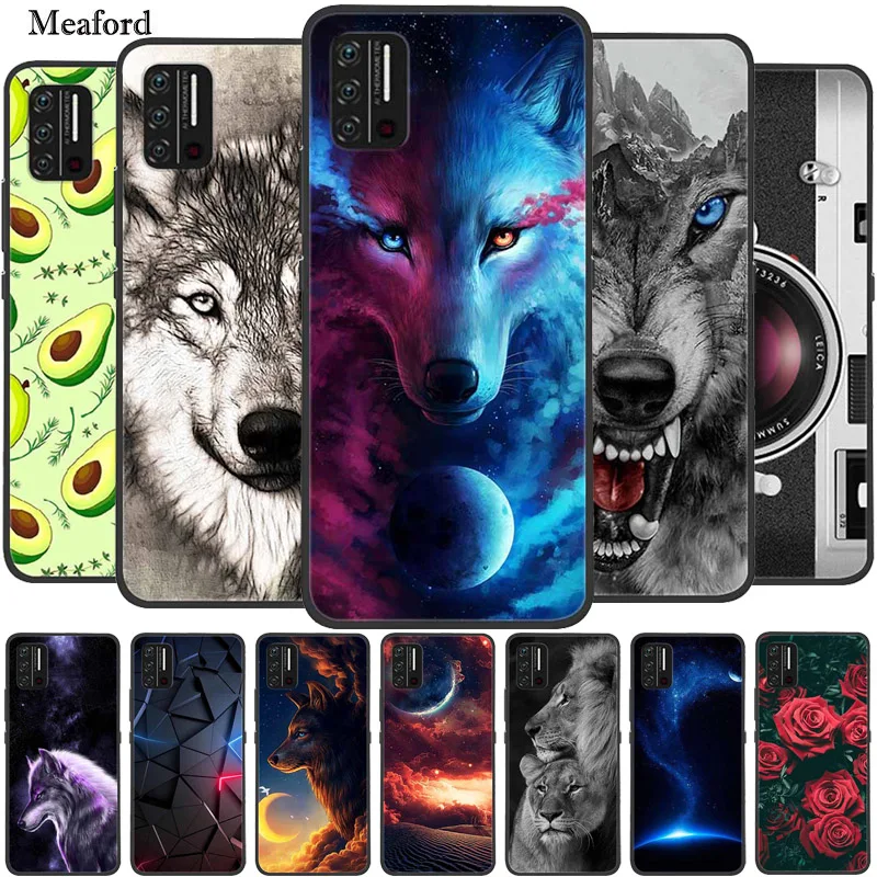 for umidigi a7s case a7 pro wolf silicone tpu soft cover phone case for umidigi a7 pro shockproof bumper animals coque funda free global shipping