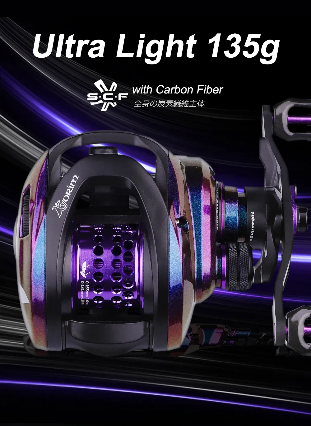 Катушка Vikinger BaitCasting 6 + 1BB соотношение 7 1:1 рыболовная катушка для троллинга мощная