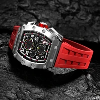 tsar bomba watch for men top brand luxury sport military waterproof watch man date clock fashion chronograph mens wristwatch