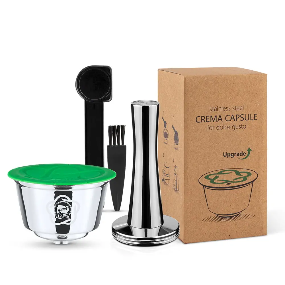 Многоразовые капсулы i Cafilas для Dolce Gusto  из нержавеющей стали