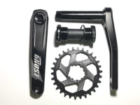 fovno 3mm offset gxp mountain bike crankset aluminum alloy mtb bicycle crank for shimano sram bike parts
