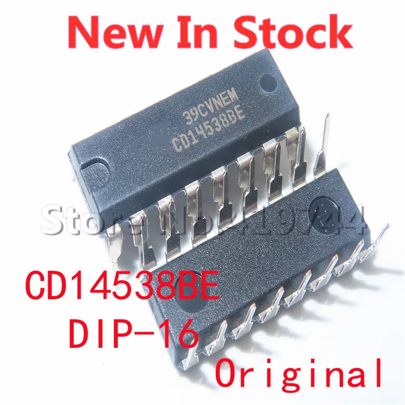

5PCS/LOT CD14538BE CD14538 DIP-16 In Stock NEW original IC