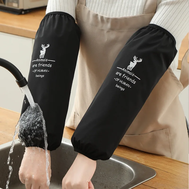 

36*17cm Waterproof Oversleeves Housework Cleaning Anti-Dirty Sleeve Sleeve Cuff Protection Kitchen Apron Accessories