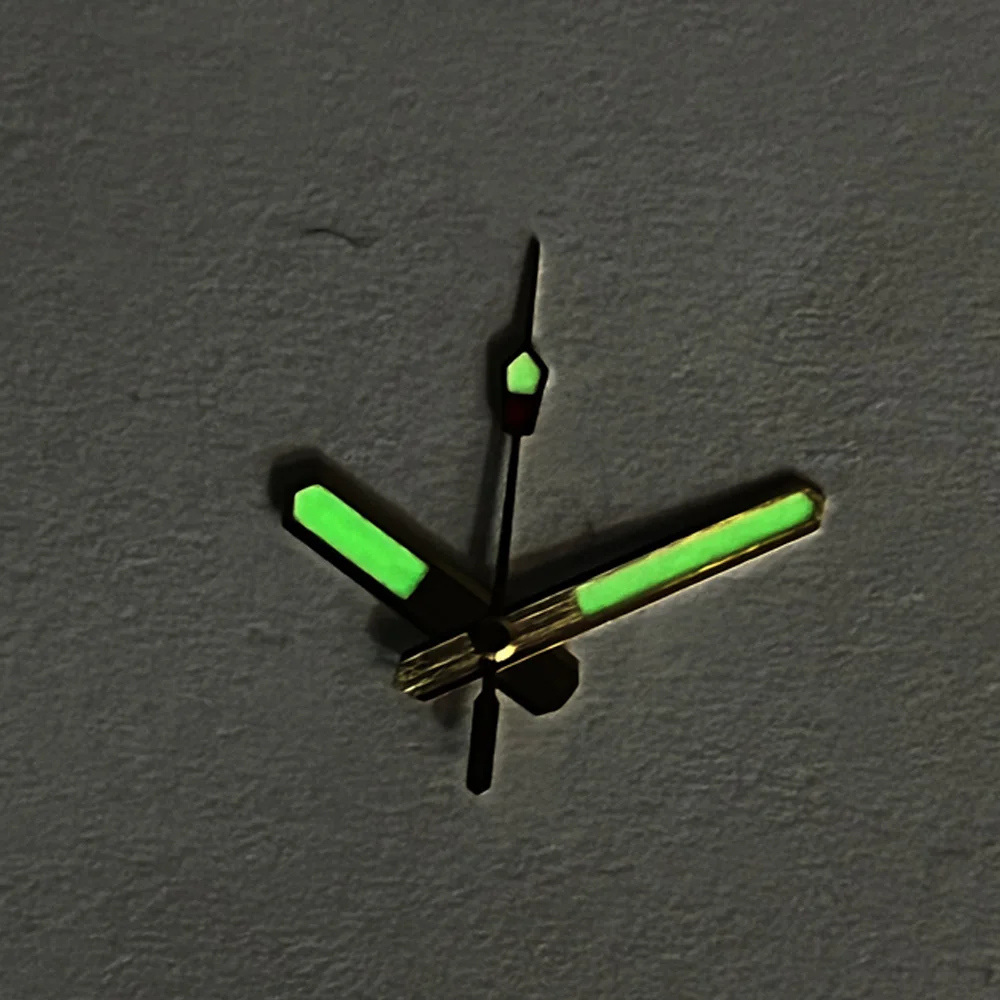 High Quality Brushed Stainless Steel Top Flat SBDX001/SKX007 Luminous Watch Hand Suitable For NH35/36 Movement