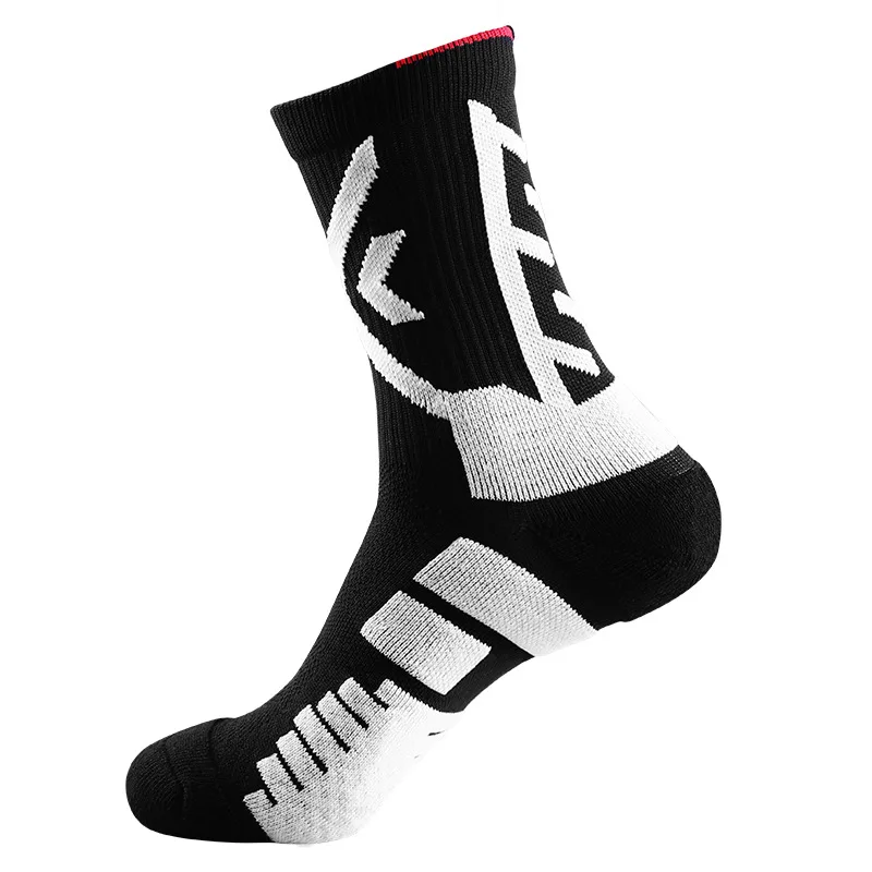 Professional Basketball Socks Sports Elite Socks Cushioning Shock Absorption Tide Bottom Socks Breathable Perspiration Male Sock