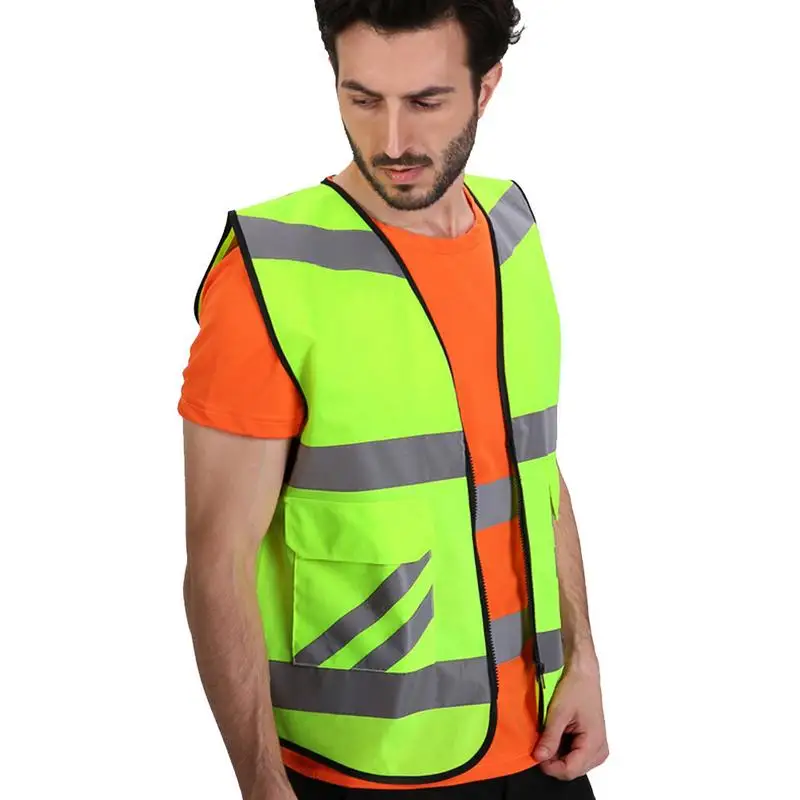 

Construction Work Vest Highlight Construction Engineering Vest Practical Working Vest For Running Walking Cycling And Other