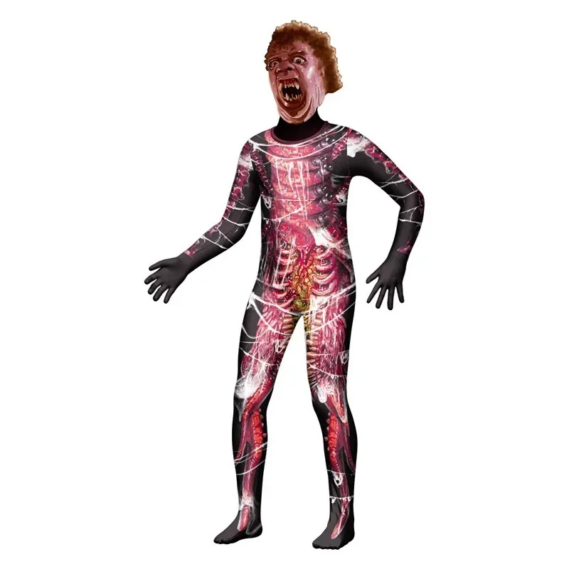 Детский костюм для косплея маска комбинезон