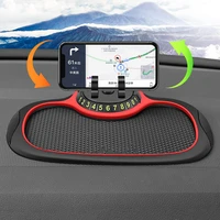 multi functional car anti slip mat auto phone holder non slip sticky anti slide dash phone mount silicone dashboard car pad mat