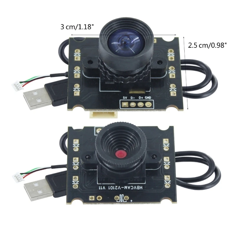 Плата модуля USB-камеры GC0308 драйвер 50/72 градусов освобождает CMOS-датчик 0 3 МП