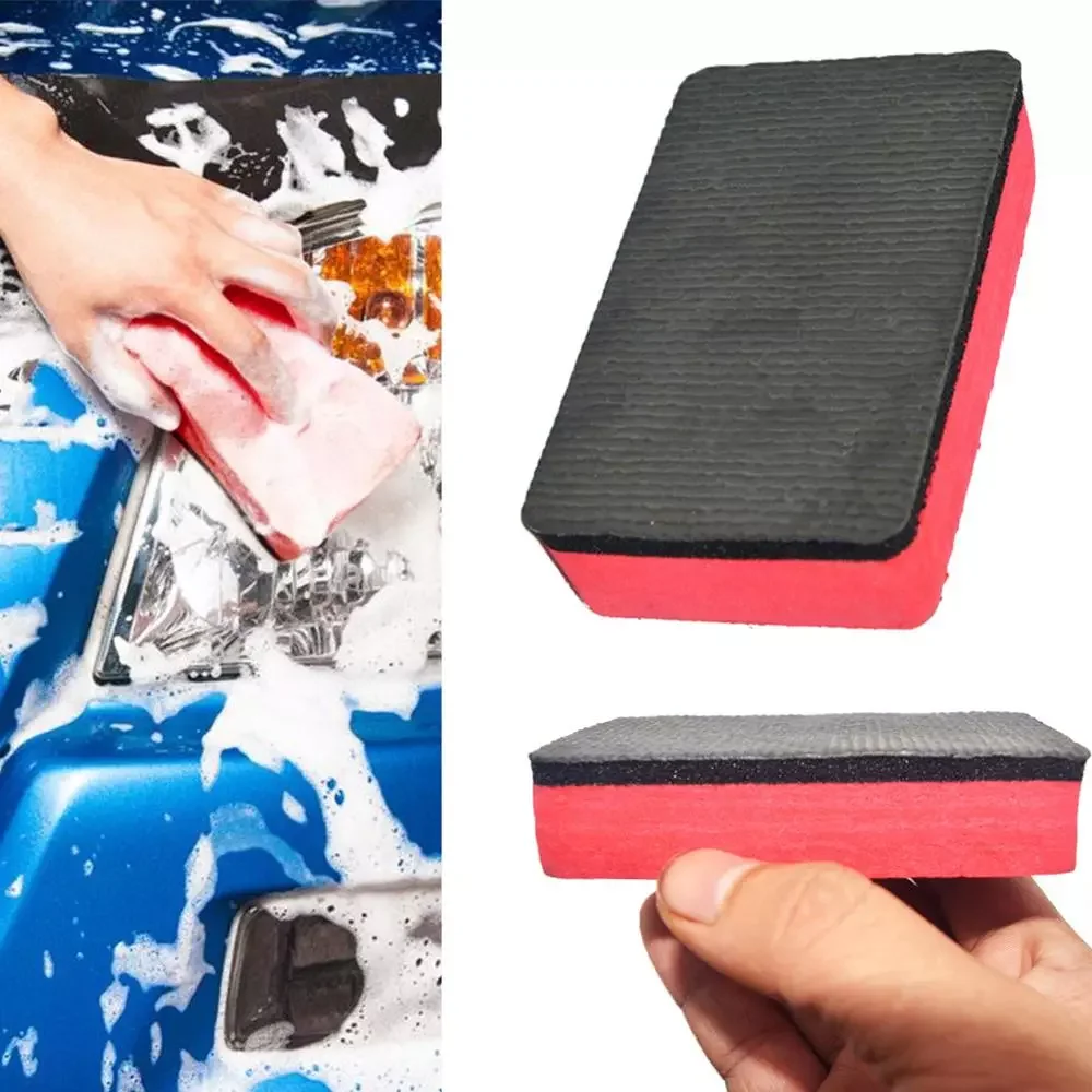 

1Pcs Magic Clay Sponge Bar Car Pad Block Cleaning Eraser Wax Polish Pad Tool For Car Care Cleaning Supplies