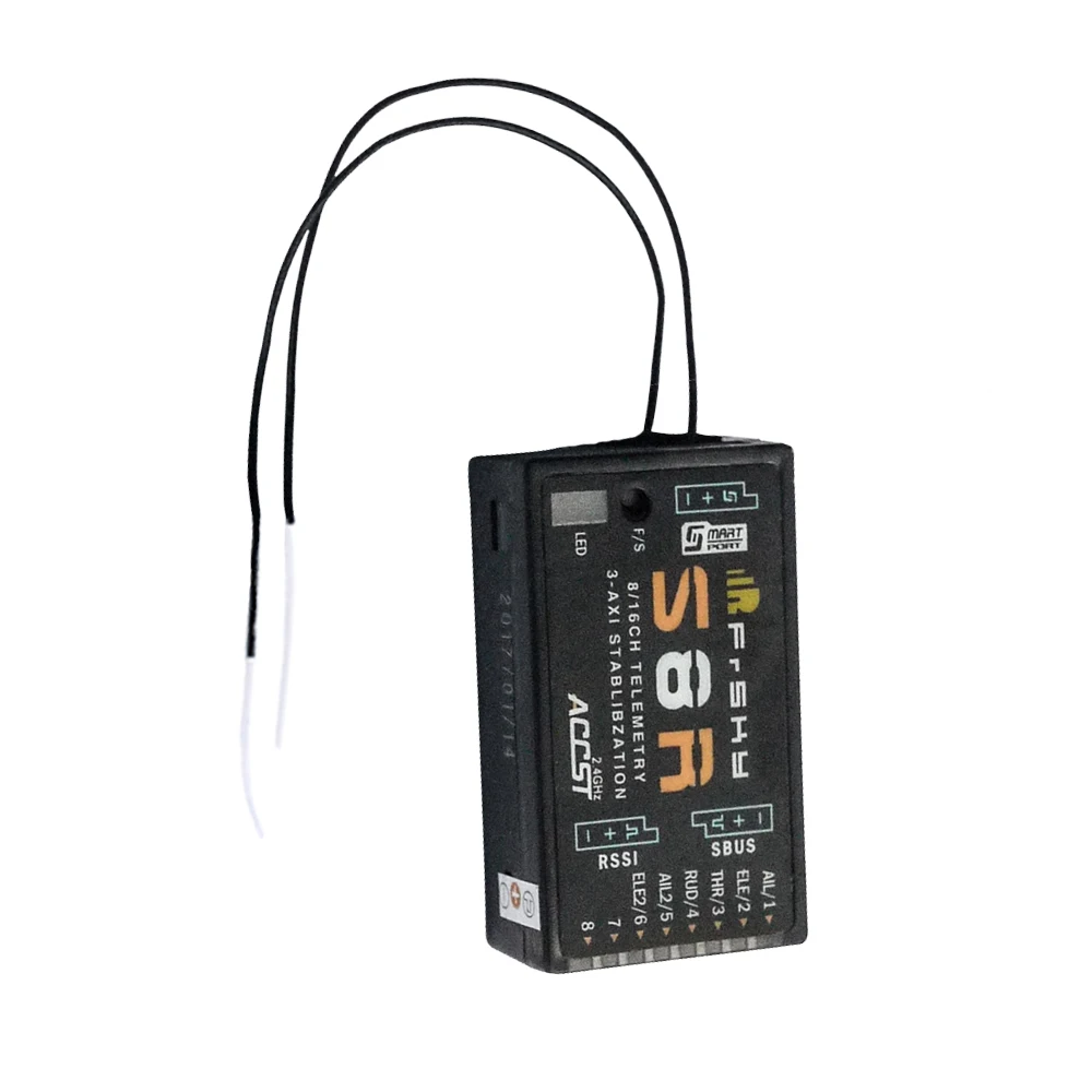 Приемник FrSky S8R 8/16 каналов со встроенным 3-осевым гироскопом/FrSky 2,4 ГГц ACCESS Archer R8 профессиональный приемник с OTA