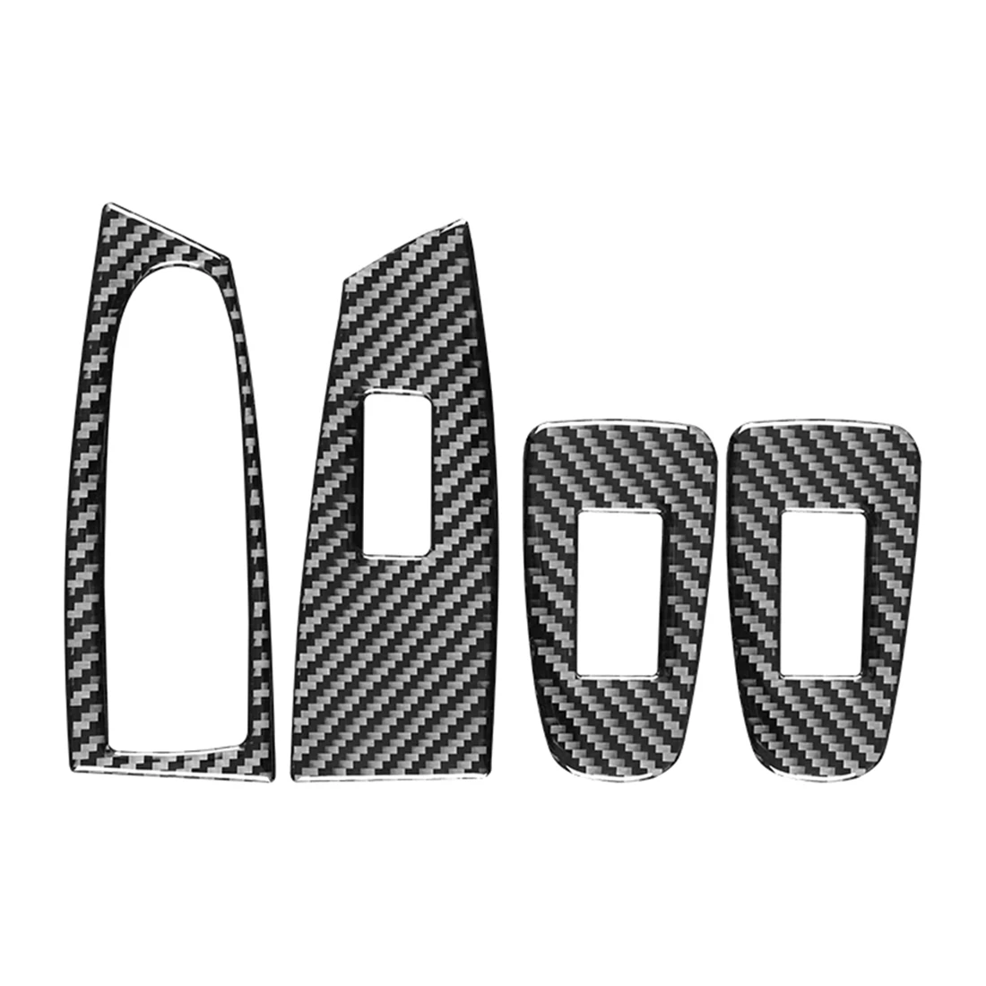 

Кнопки стеклоподъемника для окон из углеродного волокна, отделка панели для BMW- 5 серии GT F07 2010-2017, аксессуары для двери, искусственная дверь (A...