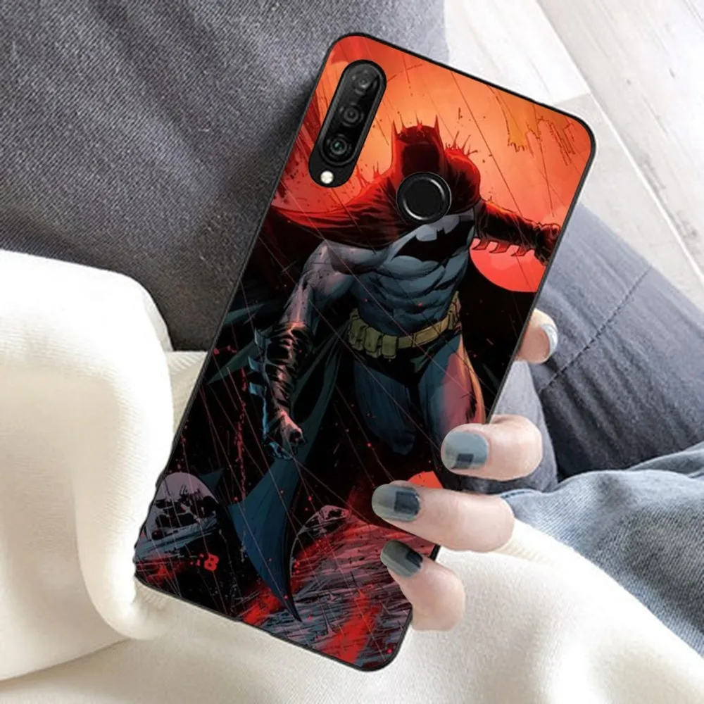 Крутой чехол для телефона B-Batman Huawei Honor 10 Lite 9 20 7A 9X 30 50 60 70 Pro Plus мягкий силиконовый