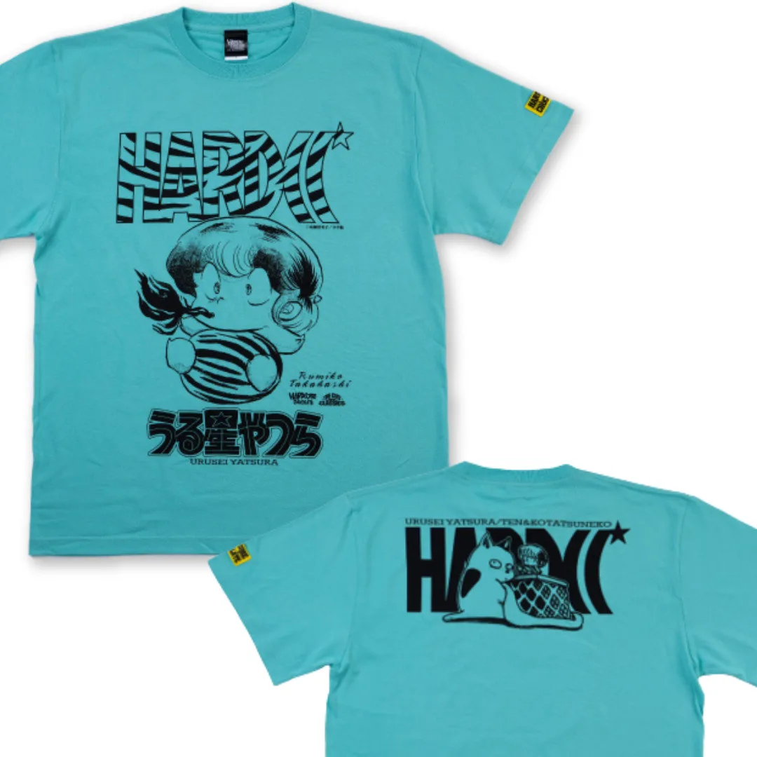 Urusei yatсура Ten Kotatsuneko футболка мятно-зеленый хардкор шоколад предзаказ