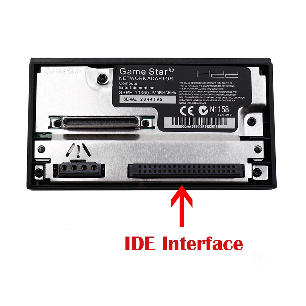 Сетевой адаптер Sata для игровой консоли Sony PS2 Fat жесткого диска IDE Playstation 2 Socket |