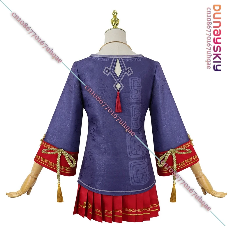 Cos Dragon Return Longevity Lock Косплей Костюм Аниме Игра Униформа Платье с китайским