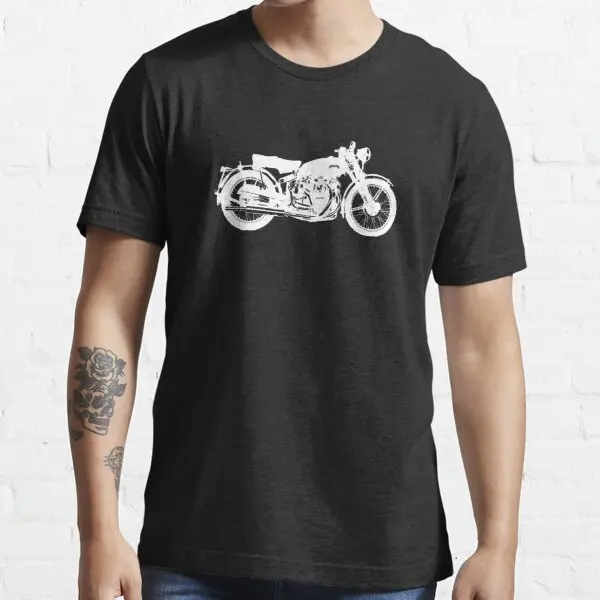 

Vintage Vincent t shirt for CCM Triumph BMW MV YMHAHA Ghezzi Bajaj