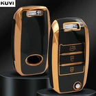 Новинка ТПУ автомобильный флип-чехол для ключа чехол для KIA Rio 3 K2 Ceed Cerato K3 K5 Sorento Sportage Soul K4 Picanto Optima Forte Stinger