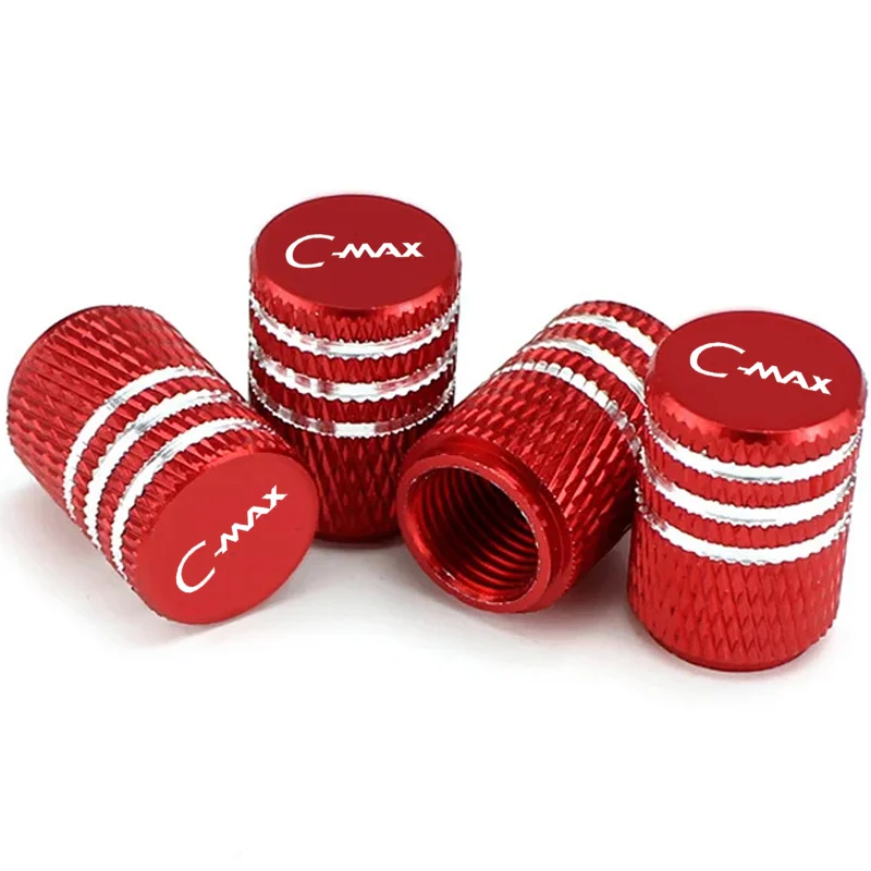 

4 шт., автомобильные шины из сплава, обод колеса, противопыльные колпачки воздушных клапанов для Ford C-MAX с логотипом ECOSPORT Edge Fiesta FIGO Shelby RANGER KUGA Fusion