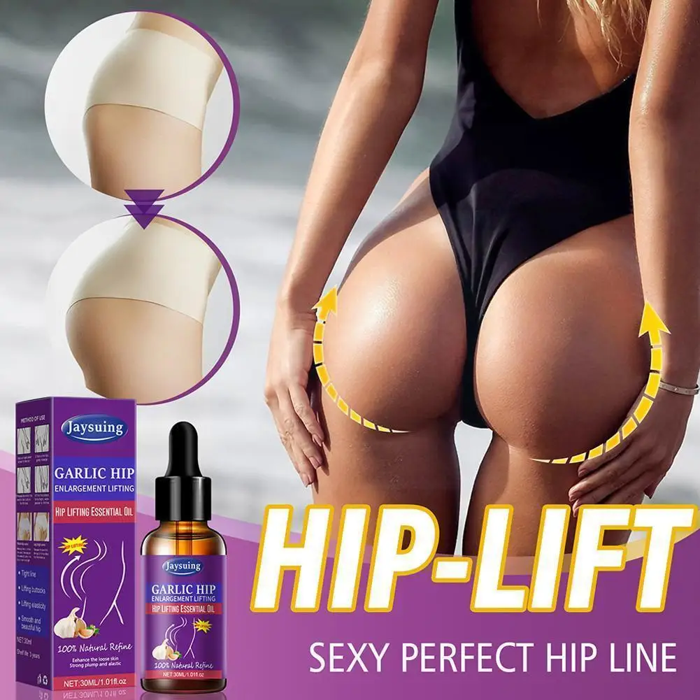 

30ml Effective Hip Enlargement Lifting Butt Firming Body Enhancement Lift Butt Care Oil Buttocks Natural Garlic Skin Essent F1f0