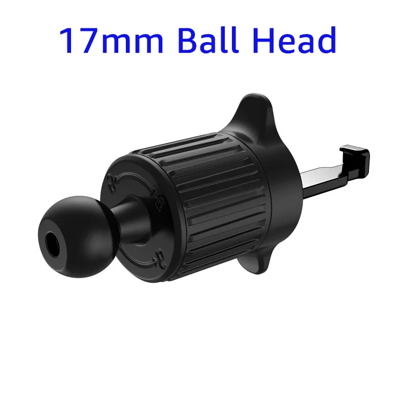 

Автомобильный держатель для телефона, зажим с шаровой головкой 17 мм, зажим для автомобильного вентиляционного отверстия, универсальный автомобильный крючок для выхода воздуха, держатель для мобильного телефона, аксессуары