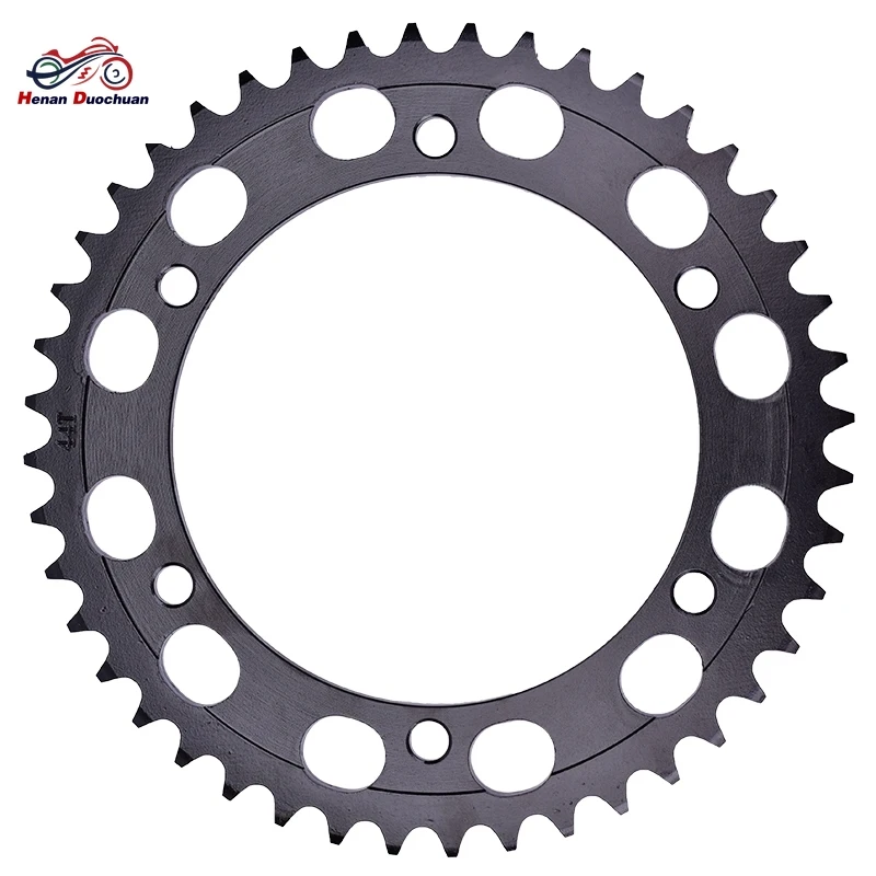 525-44Т 45 # Стальная задняя звездочка мотоцикла 400 куб.см для Honda VFR VFR400 87-89 NTV400 NTV650 NT400