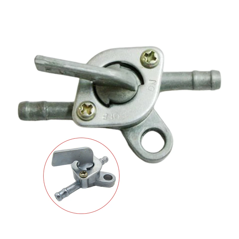

6mm Inline Petrol Fuel Tank Tap Petcock Switch Dirt ATV Quad Pit Pro Buggy Bike