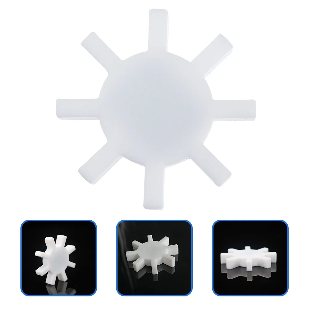 

2pcs Gear- shape Magnetic Stir PTFE Magnetic Stir Magnetic Stirrer Mixer