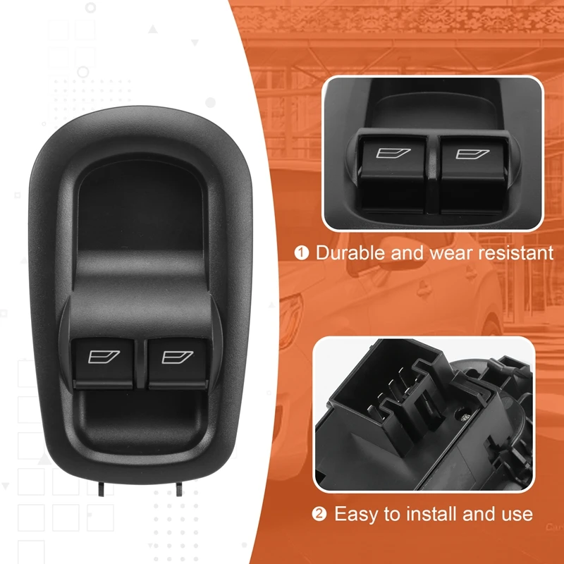 1 шт. переключатель двойного окна боковой двери водителя для Ford Transit MK8 Custom 2014-2019