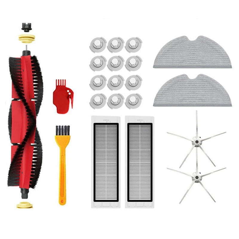 Vacuum Cleaner Filter Main Side Brush Mop Cloth Spare Parts Accessories For Xiaomi Roborock S5 S6 Max Pure E4 Е5 T6 T4