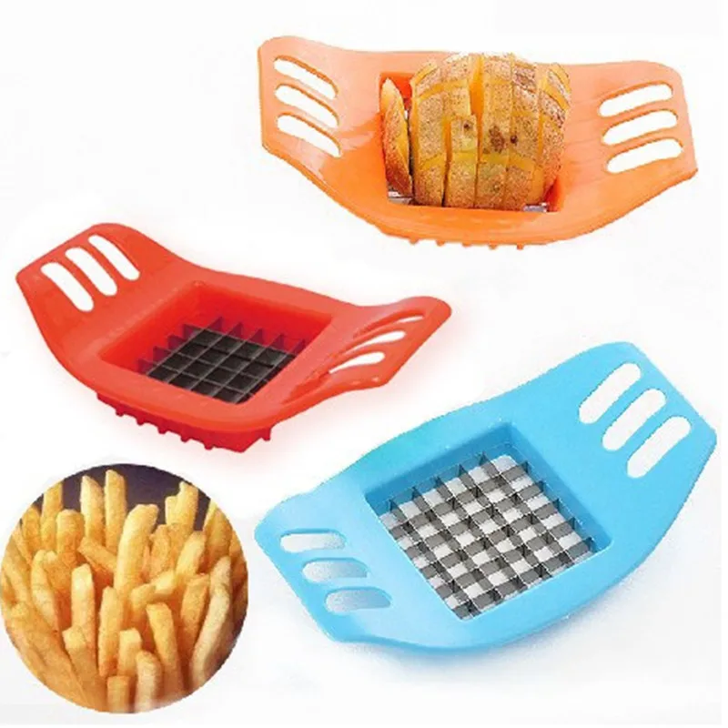 

French Fry Potato Chip Cut Grater For Vegetable Cutter Fruit Slicer Chipper Chopper Blade Easy Kitchen Accessories Tools