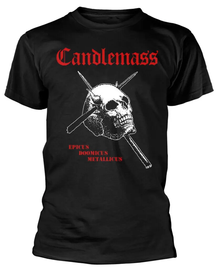 Candlemass Epicus Doomicus Metallicus Black T-Shirt OFFICIAL
