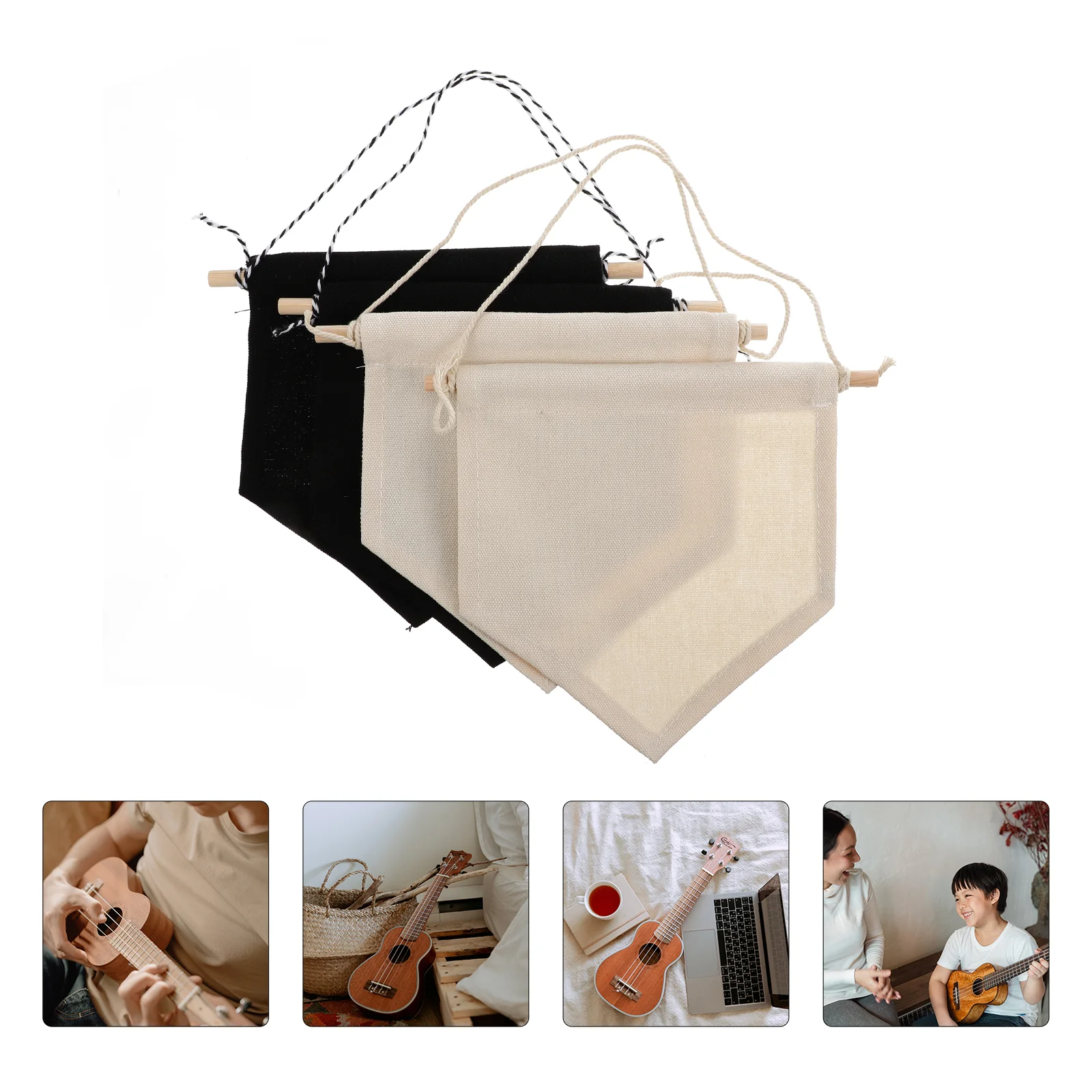 

Display Stand Brooch Banner Badge Storage Blank Canvas Wall Banner Hanging Pin Creative Canvas Flag