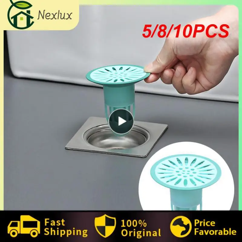 

5/8/10 шт., заглушки для сливного отверстия ванной