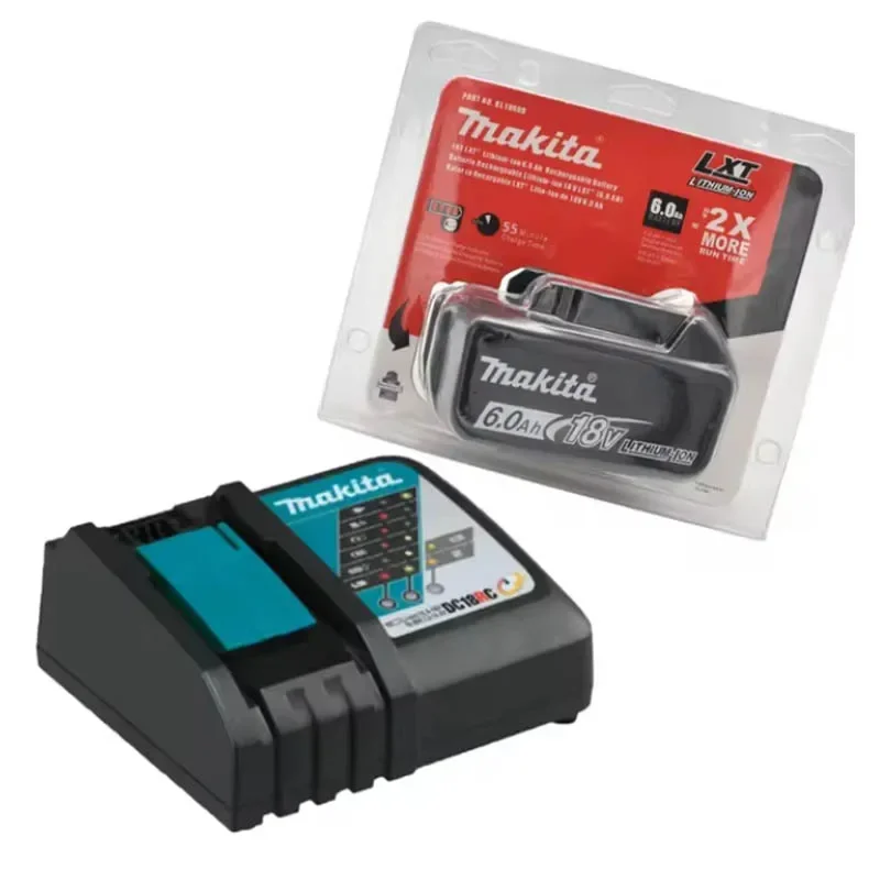 Оригинальная аккумуляторная батарея Makita 18 В 6 0 Ач для DTW300 BL1830B BL1840 BL1840B BL1850 BL1850B