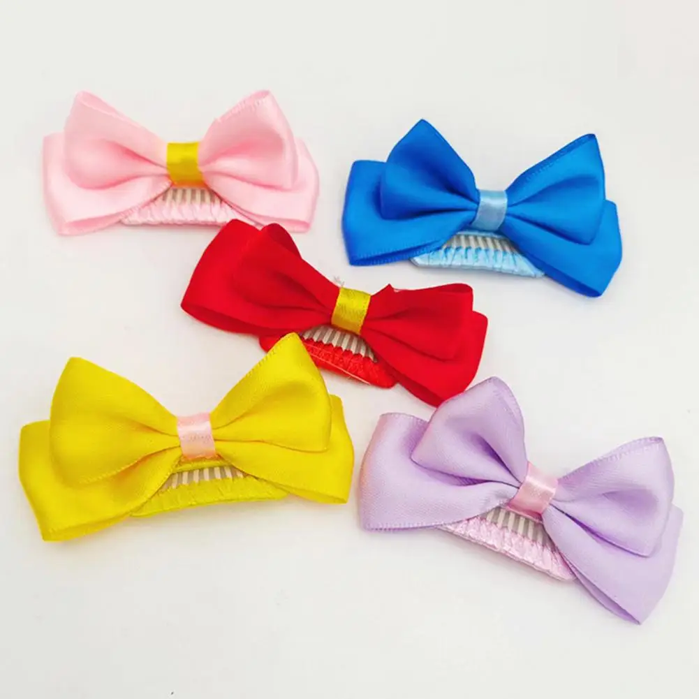 

Good Eye-catching Bright Color Pet Hair Barrette Puppy Beauty Supplies Pet Accessories Pet Headwear Dogs Hair Clip
