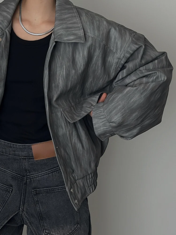 Пуховик Airroom Neutral Wind с лацканами Водонепроницаемая теплая верхняя одежда