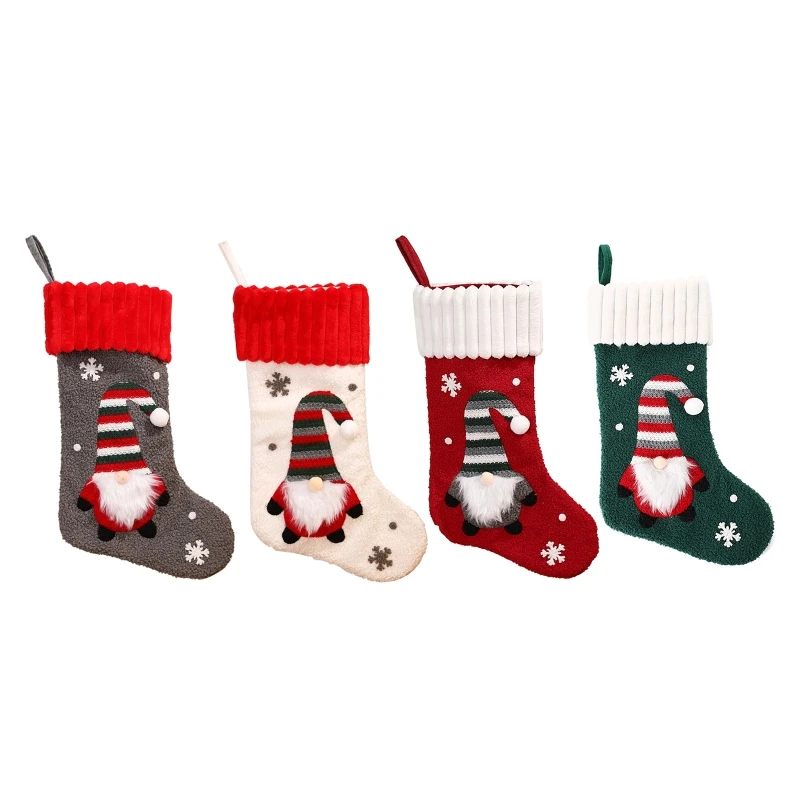

Подвесные рождественские чулки, рождественские носки, Рождественский мешок для чулок