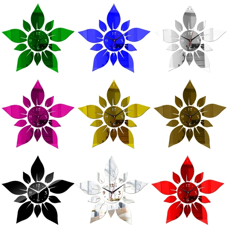 

Самоклеящиеся настенные часы, праздничное украшение для вечеринки, украшение для школы, офиса, окна, двери