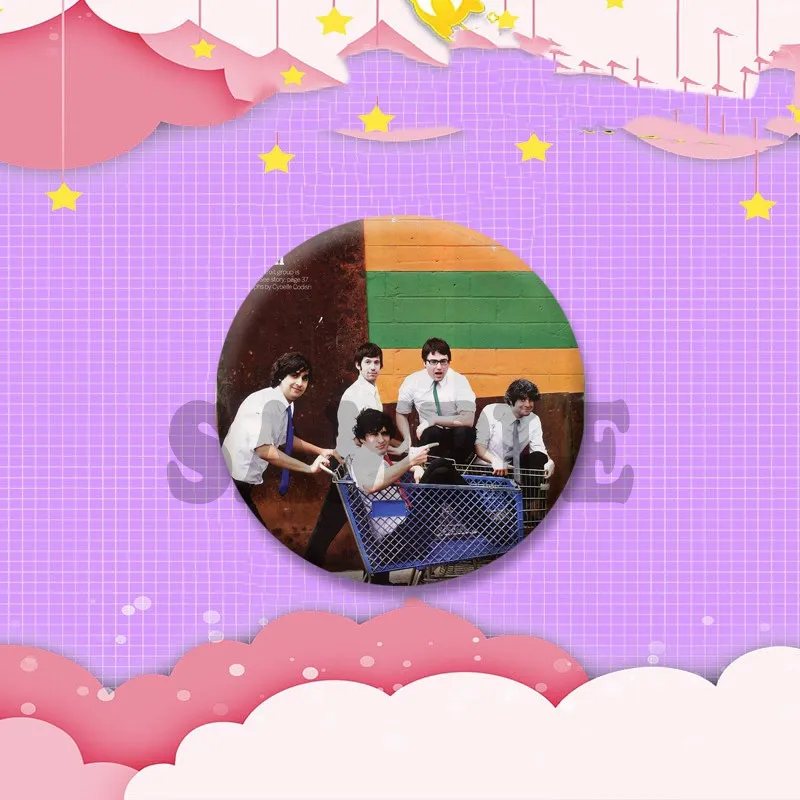 

Рок-группа Tally Hall, эмалированные булавки, обложка в стиле поп-альбома, круглые значки, броши Джо Гавайли на рюкзак, шляпа, декор, аксессуары, ювелирные изделия, подарок