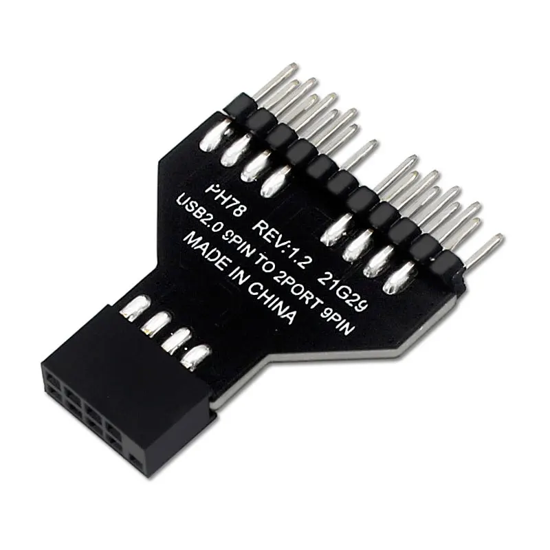 Адаптер USB 2,0 «Мама»-2 USB 2,0 «папа»