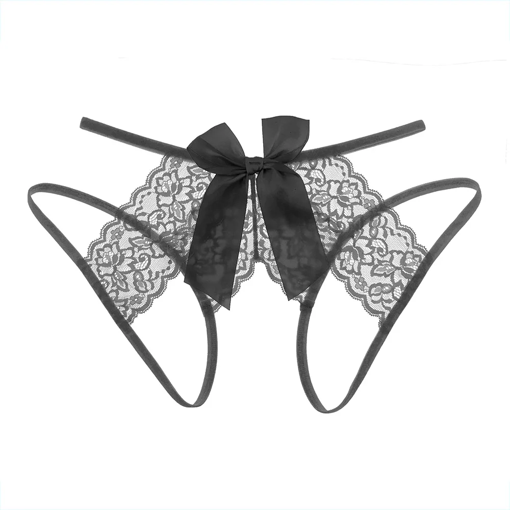 

Women Sexy Lingerie Female Temptation Transparent Lace Panties Sexy Passion Open Crotch Underwears Traceless Hot Underpanties